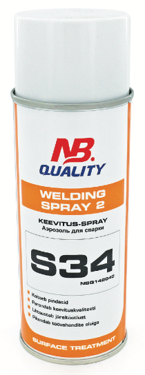 NB Quality S34 Welding Spray 2 apsauga nuo žiežirbų 400ml